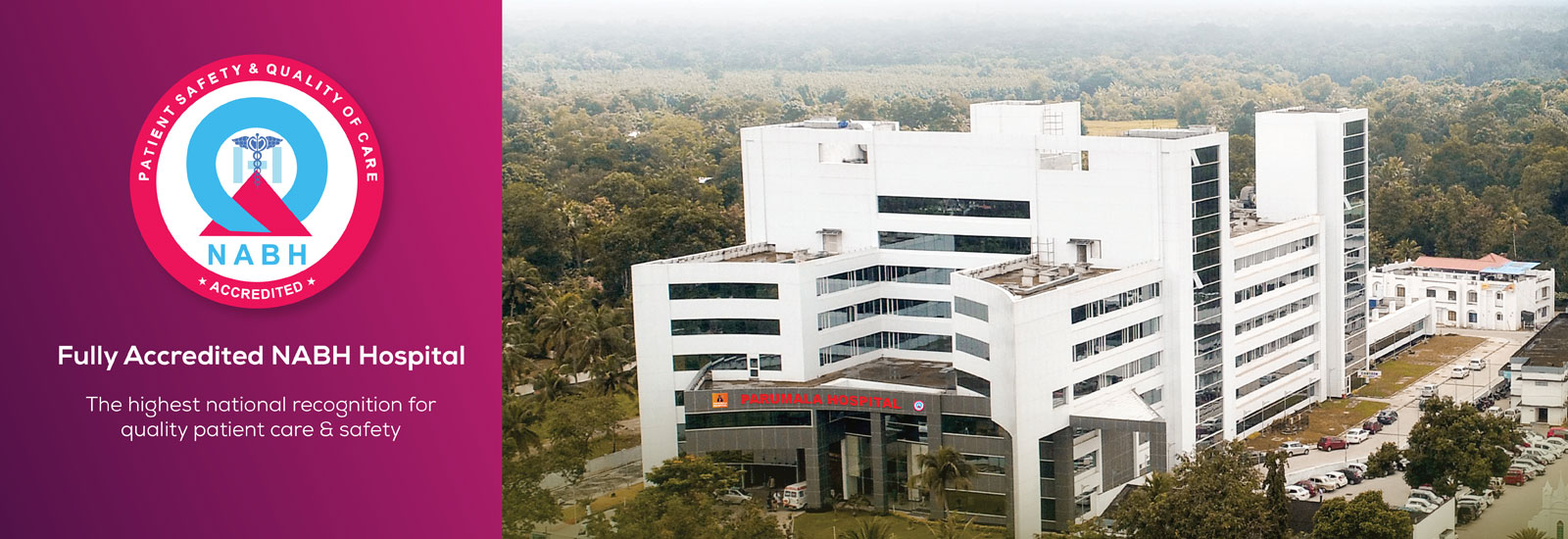 Hospital care team and facility highlight